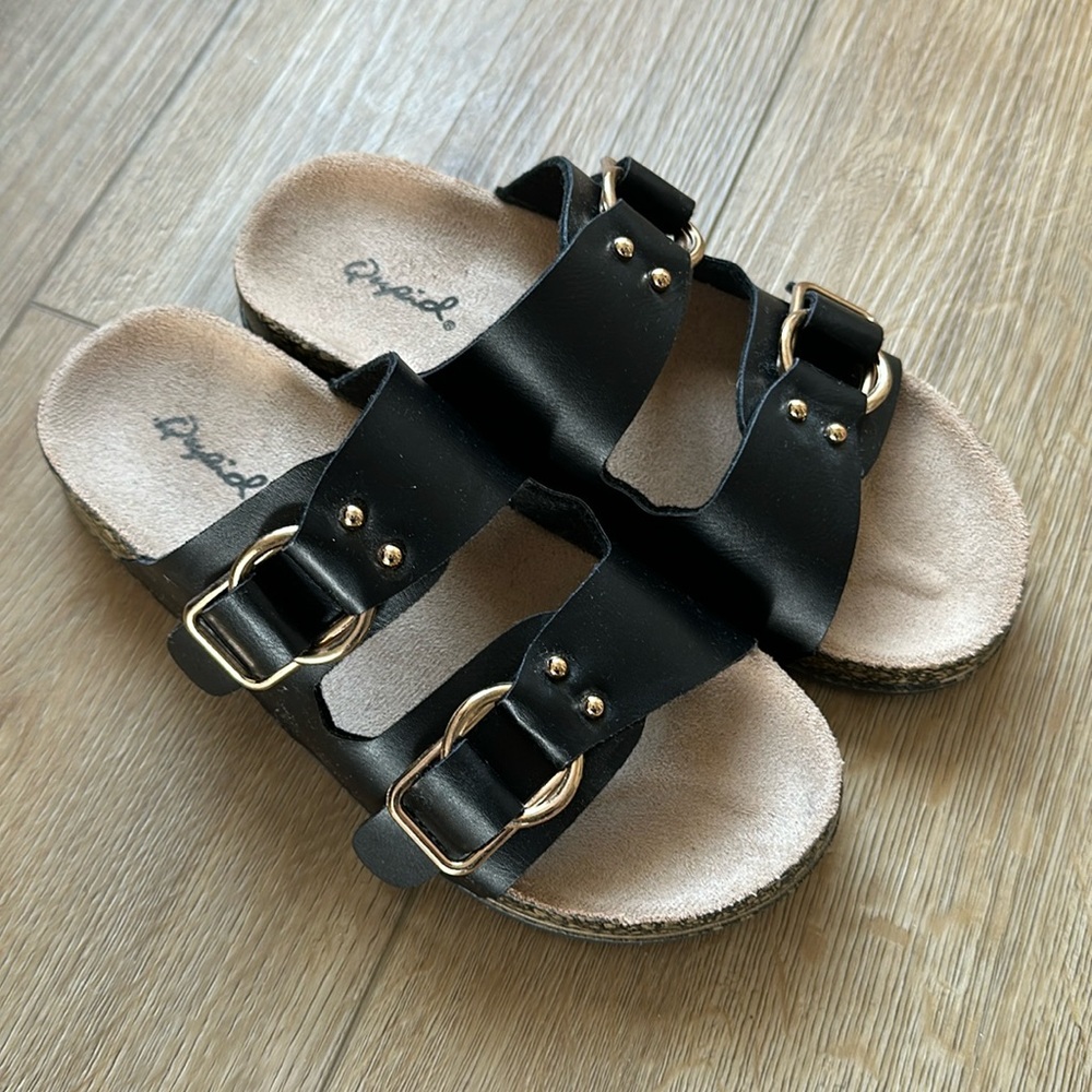 Luka Faux Leather Sandal